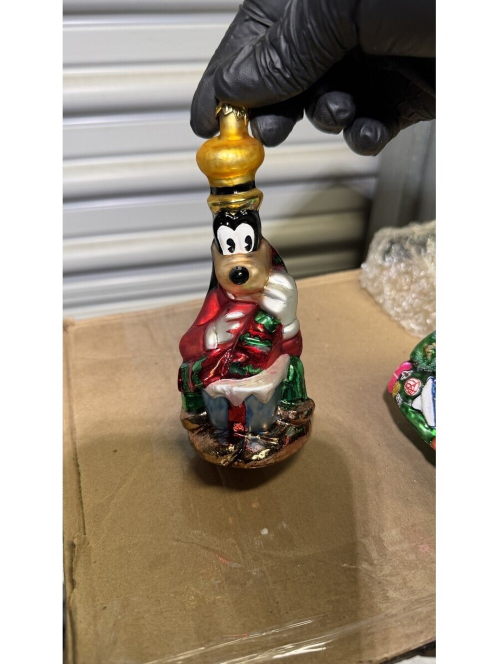Christopher Radko Disney Goofy Glass Christmas Ornament Holiday Collectible